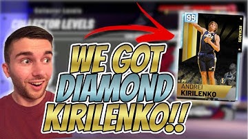 NBA 2K19 MYTEAM WE GOT DIAMOND ANDREI KIRILENKO!! HITTING THE 1250 CARD COLLECTOR LEVEL!!