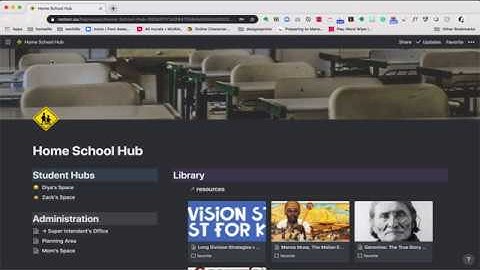 Home School with Notion