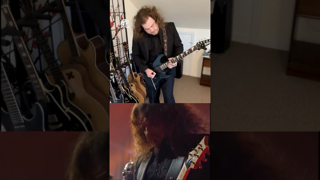 Looks like I have a #twin 👀 lol #ghostband #opeth  #guitarcover #bohemianrhapsody #cover #queen