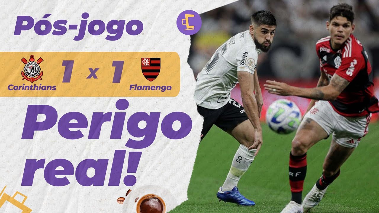 Pós-jogo: Time da PREGUIÇA do Corinthians só empata com Flamengo e ...