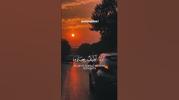 الله لطيف بعباده  سعد أزويت سورة الشورى