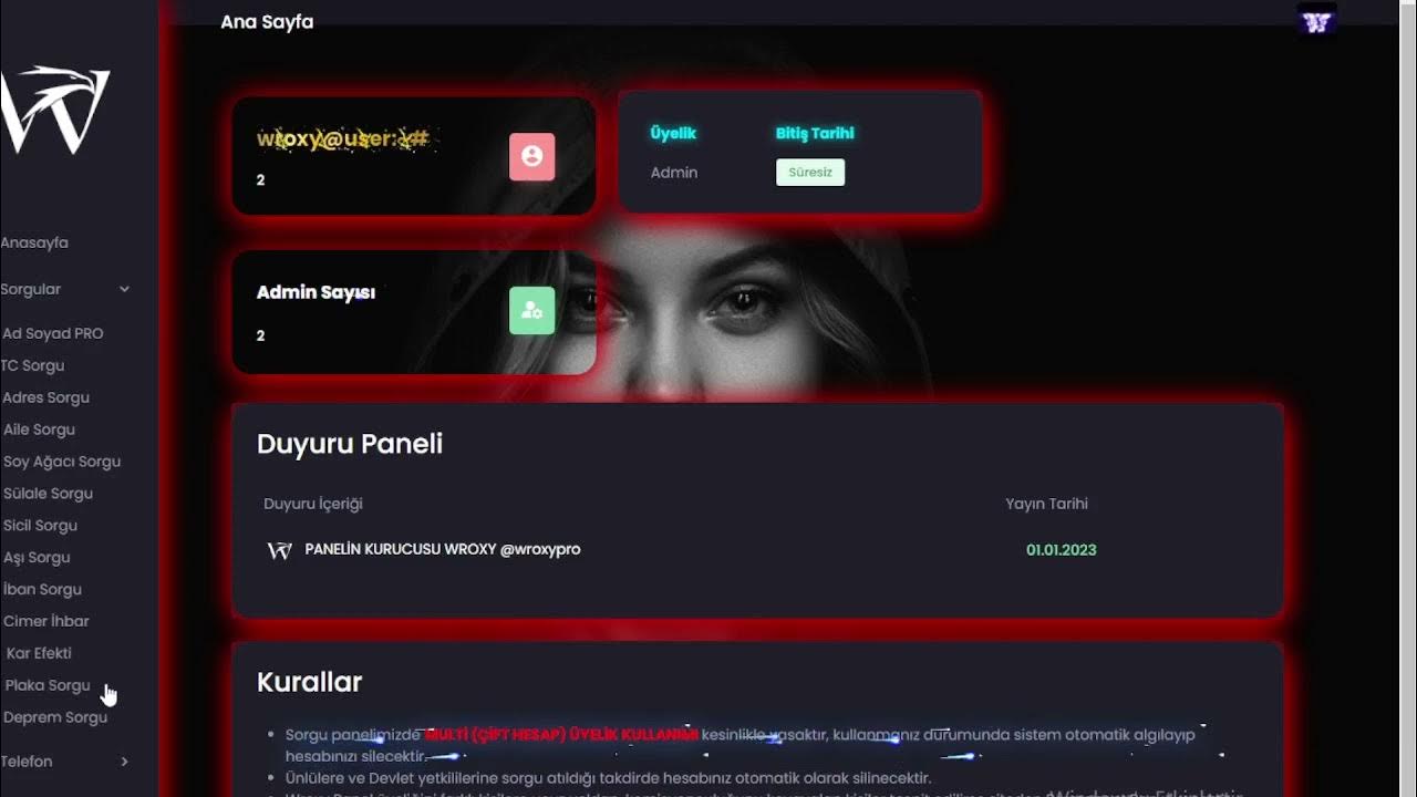 Sorgu panel free panel c vc v 2023 youtube
