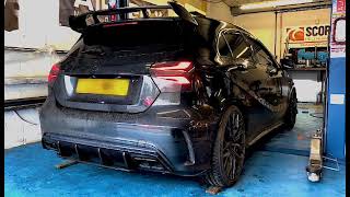 A45 AMG Remus Turbo Back sound!! screenshot 4