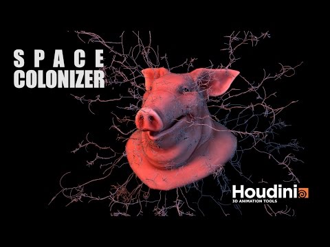 Space Colonizer in Houdini