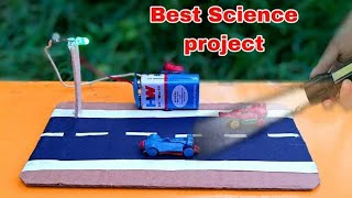 automatic street lights science project diy | Think different 450 by Think Different 450 799 views 3 months ago 4 minutes, 7 seconds