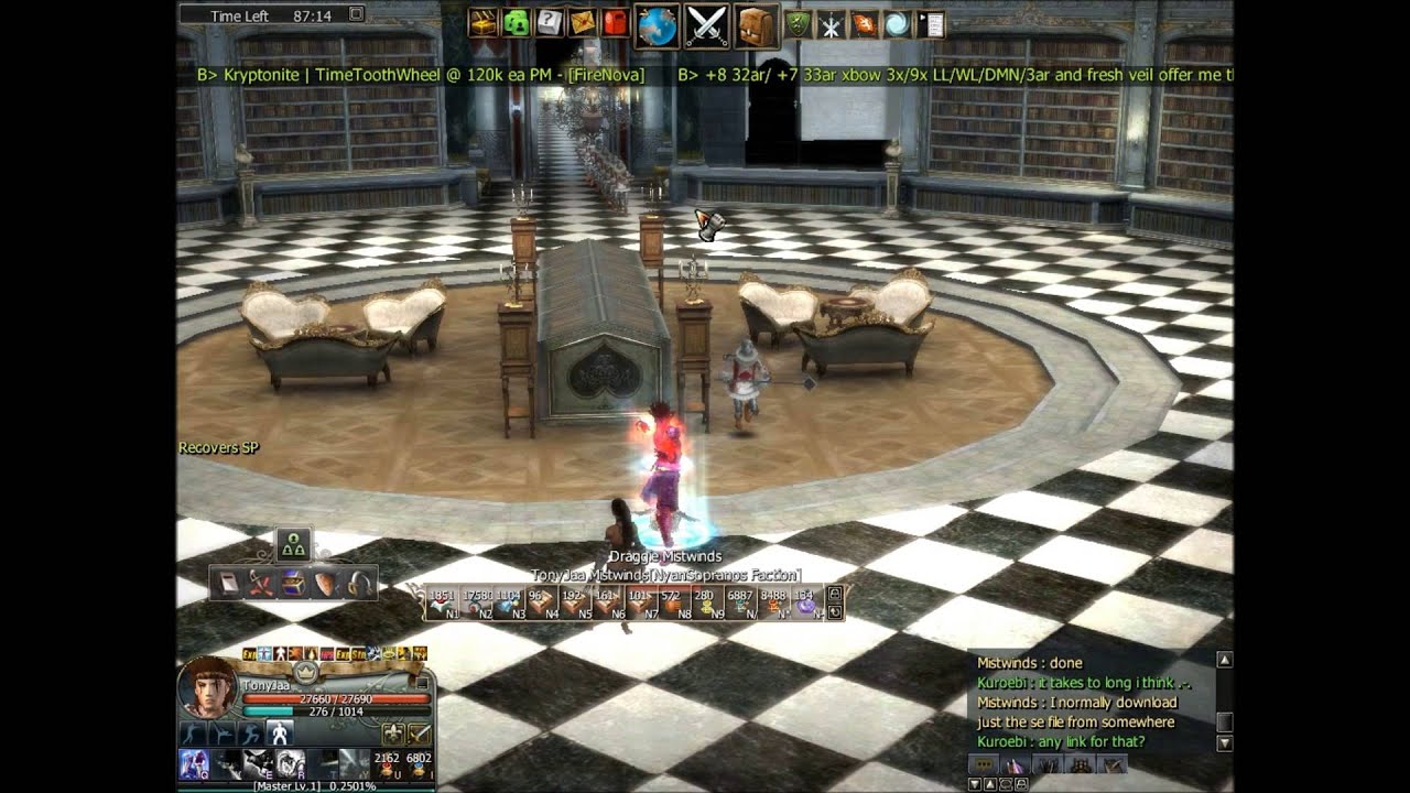 Granado Espada Irawan With Martial Arts Compendium in Arsene Raid