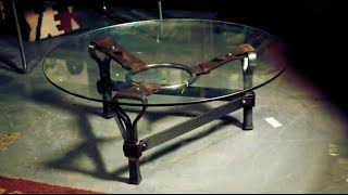 Jacques Adnet Coffee Table in 1960s  Salvage Hunter 1415