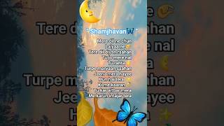 " Shamjhavan ☘ " 🍂  [ try to singing 🎶 ] #lofimu #music #aestheic #lyricvideo #lofivibes #viral