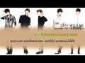 FT ISLAND Stay With Me Karaoke Thai Trans