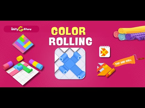 Color Roller Game Unity Source Code - Unity Game Store