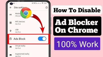 Disable Ad Blocker On Google Chrome -NewMethod (2025)|| How To Disable Ad BlockerOn Chrome?