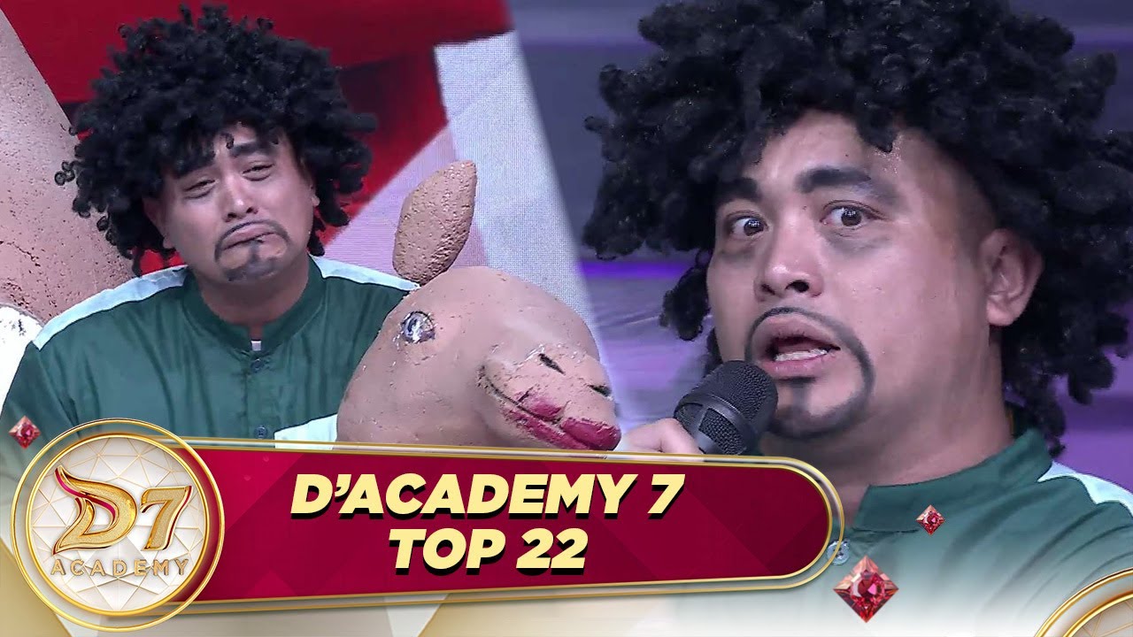 Lagi-Lagi Bikin Ngakak! Gilang "Abu" Hebohkan Panggung DA! | D’Academy 7 Top 22