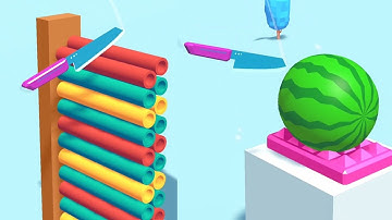 Slice Master Game! Satisfying and Relaxing ASMR Slicing Video