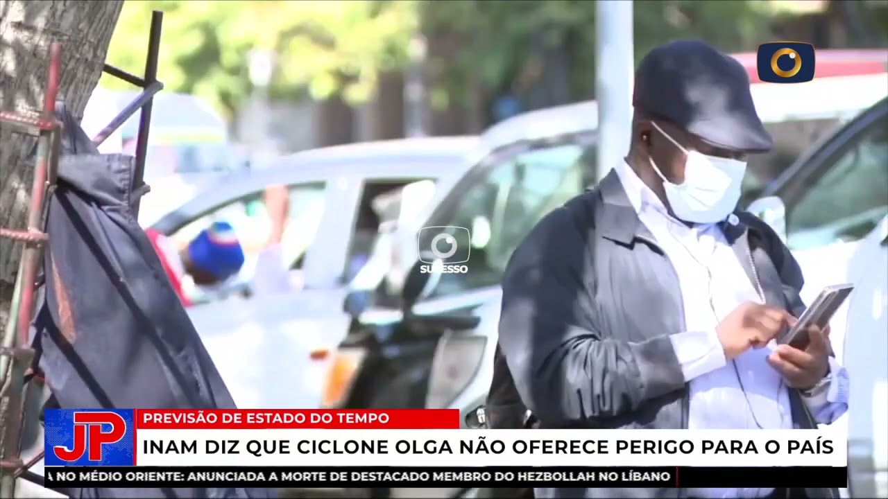 INAM AFIRMA QUE CICLONE OLGA NÃO REPRESENTA AMEAÇA PARA O PAÍS
