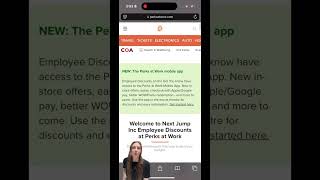Get a Jamba gift card for downloading the Perks at Work app screenshot 5