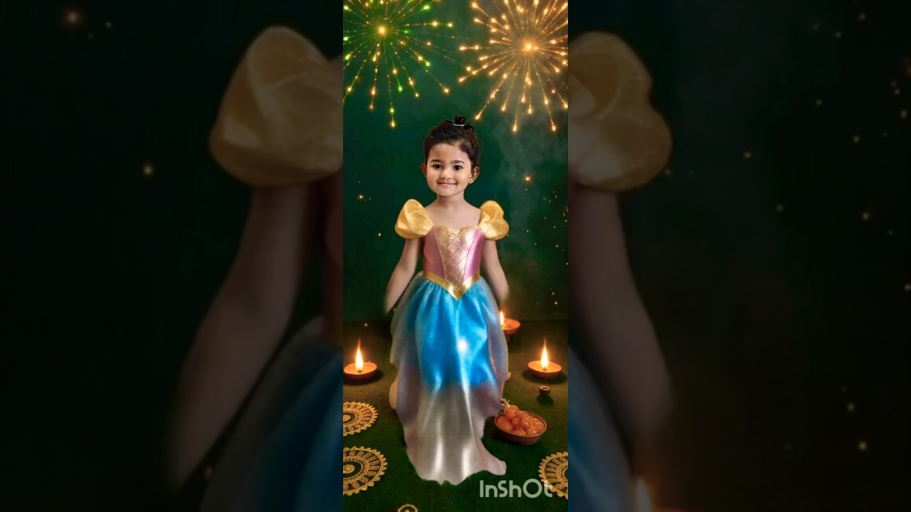 Naysa's Diwali celebration🎇🪔 | 3d animation videos | kids Diwali