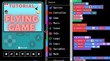 MakeCode Arcade - Simple Flying Game Tutorial