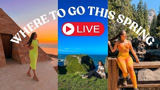 🌸 Best Places to Travel This Spring + Essential Spring Travel Tips! 🌍✈️