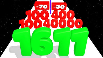 Number Master Run (vs) Man Runner 2048 - Math Games Android, iOS (Freeplay, Max Level)