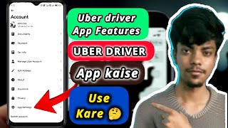 How To Use Uber Driver App || Uber Driver app Features Kaise use Kare 🤔 screenshot 3