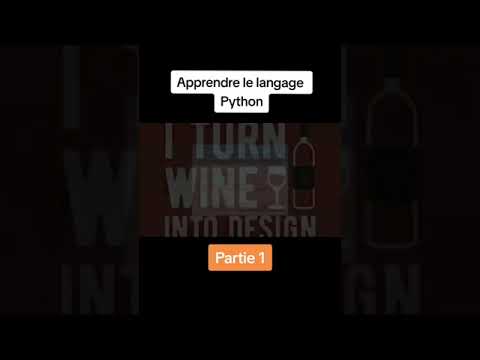 Apprendre le langage Python episode 1 les bases