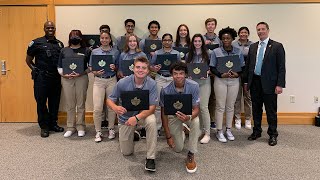 Eagan Police Department's Youth Leadership Academy