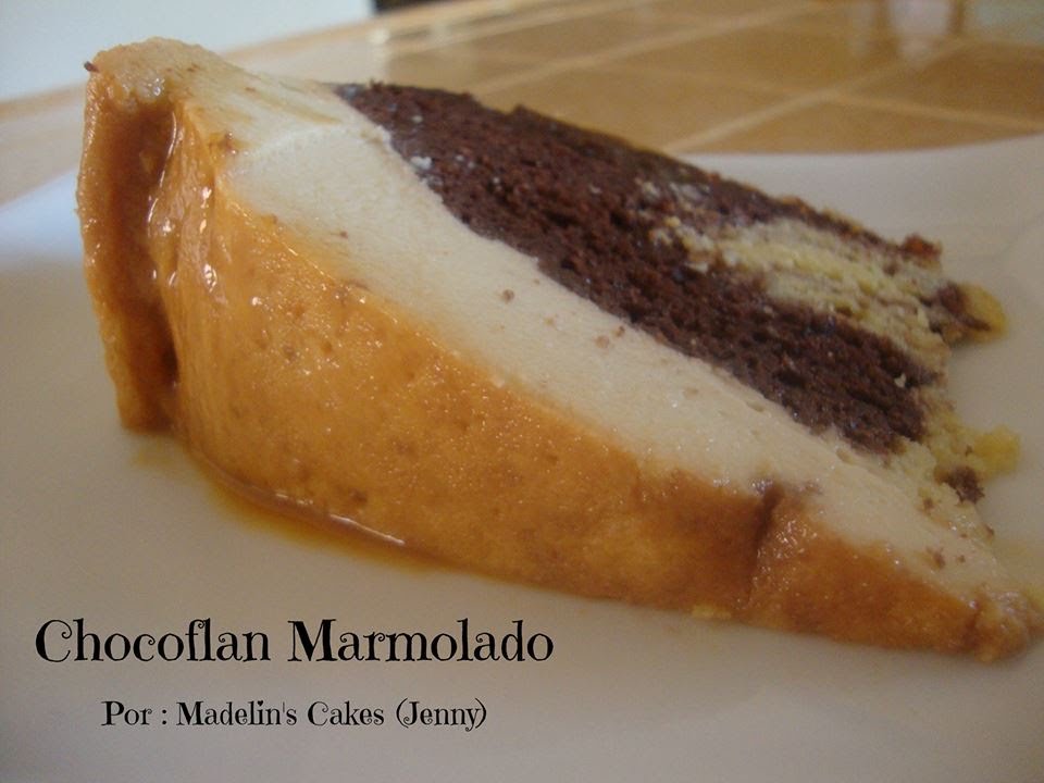 Receta chocoflan (Marmolado) Fácil y delicioso!!!!! - Madelin's Cakes