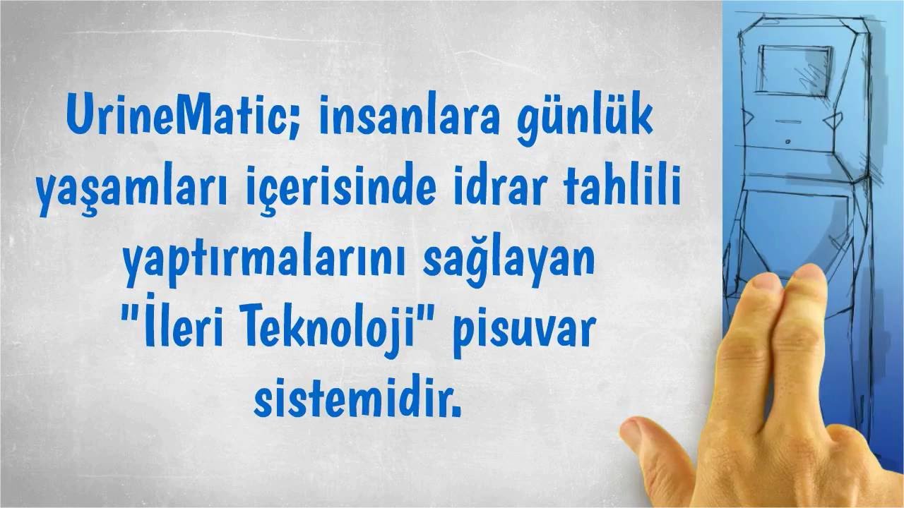 UrineMatic - İdrar Tahlili Yapan Pisuvar - Tanıtım