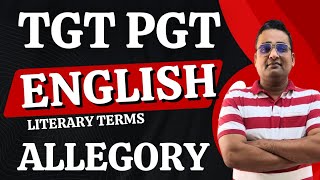 Allegory The Secret Weapon Of Literature Mcqs Up Tgt Pgt English 2025