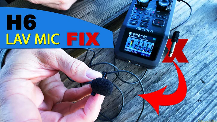 Lav Mic Fix Not Recording On Zoom H6 - Ming Effect