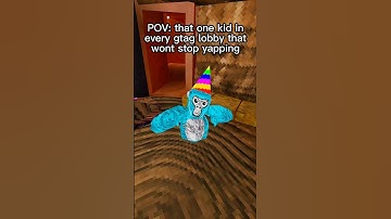 POV: that one kid in every lobby.. #gorillatag #gtag #vr #oculus #pov
