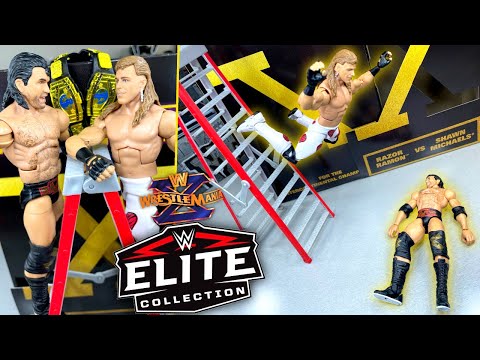 WWE ELITE WRESTLEMANIA X SHAWN MICHAELS + RAZOR RAMON 2-PACK