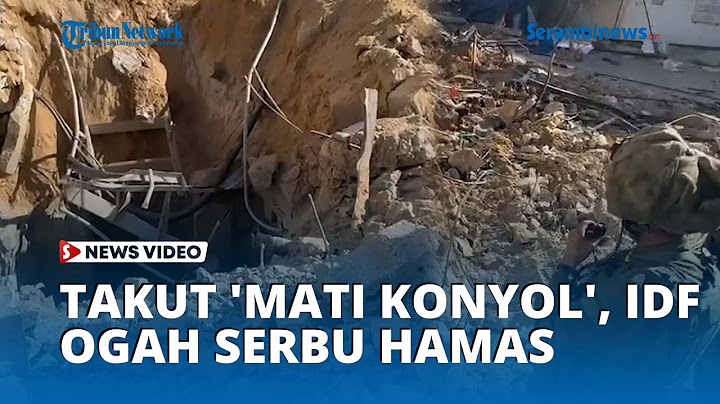 Takut 'Mati Konyol' Kena Jebakan Hamas, Tentara Israel Ogah Serbu ke Terowongan Bawah Tanah