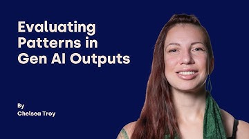 Evaluating Patterns in Gen AI Outputs - Chelsea Troy - DDD Europe 2025