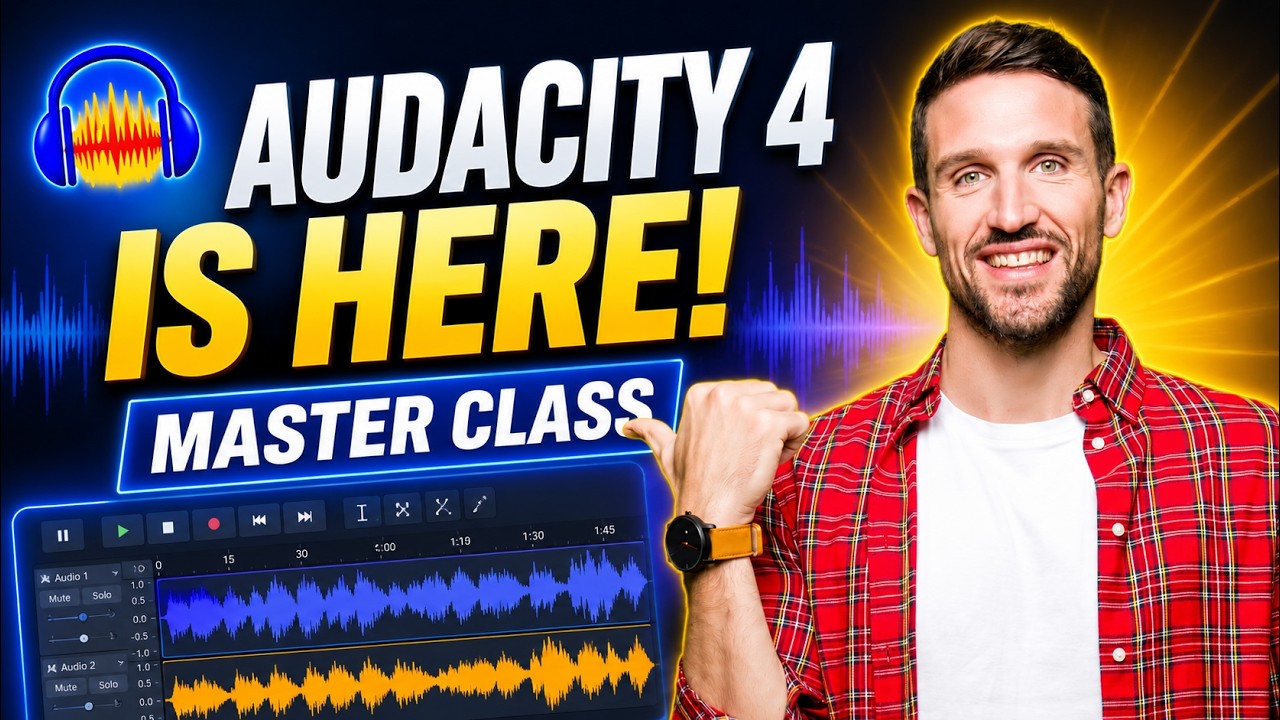 Audacity 4 Master Class (3-day live training)