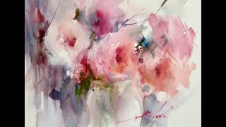 Watercolor/Aquarela -Demo - Roses