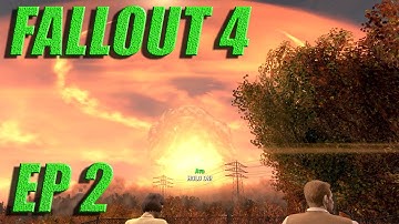 Fallout 4 Gameplay Walkthrough - EP 2 - Into the Vault and Waking Up - Spoilers