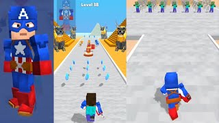 Hero Craft Runner | Super Hero Run เกมวิ่งซุปเปอร์ฮีโร่ screenshot 3