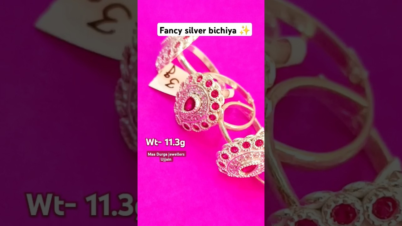 Bridal Silver bichiya design ✨ / Maa Durga jewellers