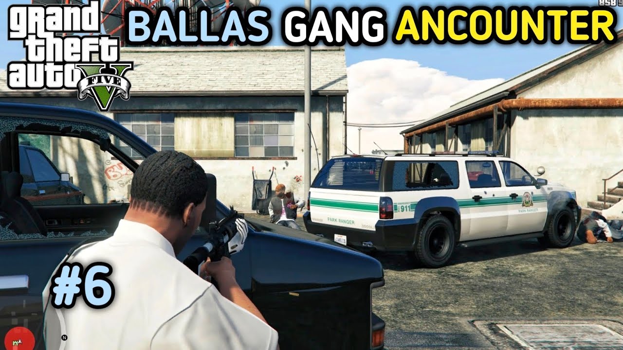 Ballas Gang Ka Full Khatma 😈 | GTA 5 Encounter #6 