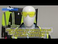 ProtectX Safety Glasses, Anti-Fog Scratch Resistant Lenses, Protective Eyewear, ANSI Z87.1