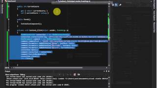 C# Make Game #Database #Load Results From Database on Table   Part 9
