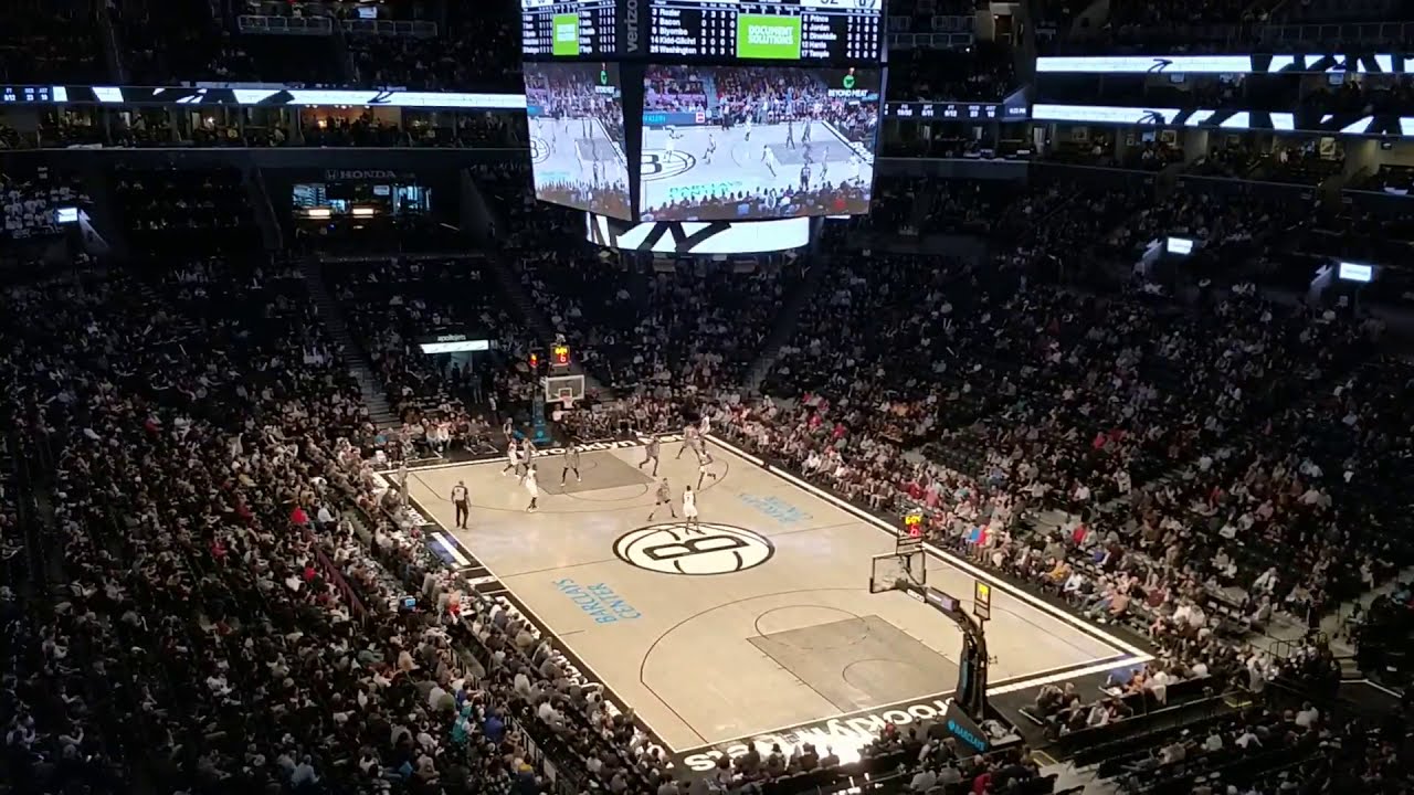 Match de NBA des Brooklyn Nets Section 203 YouTube