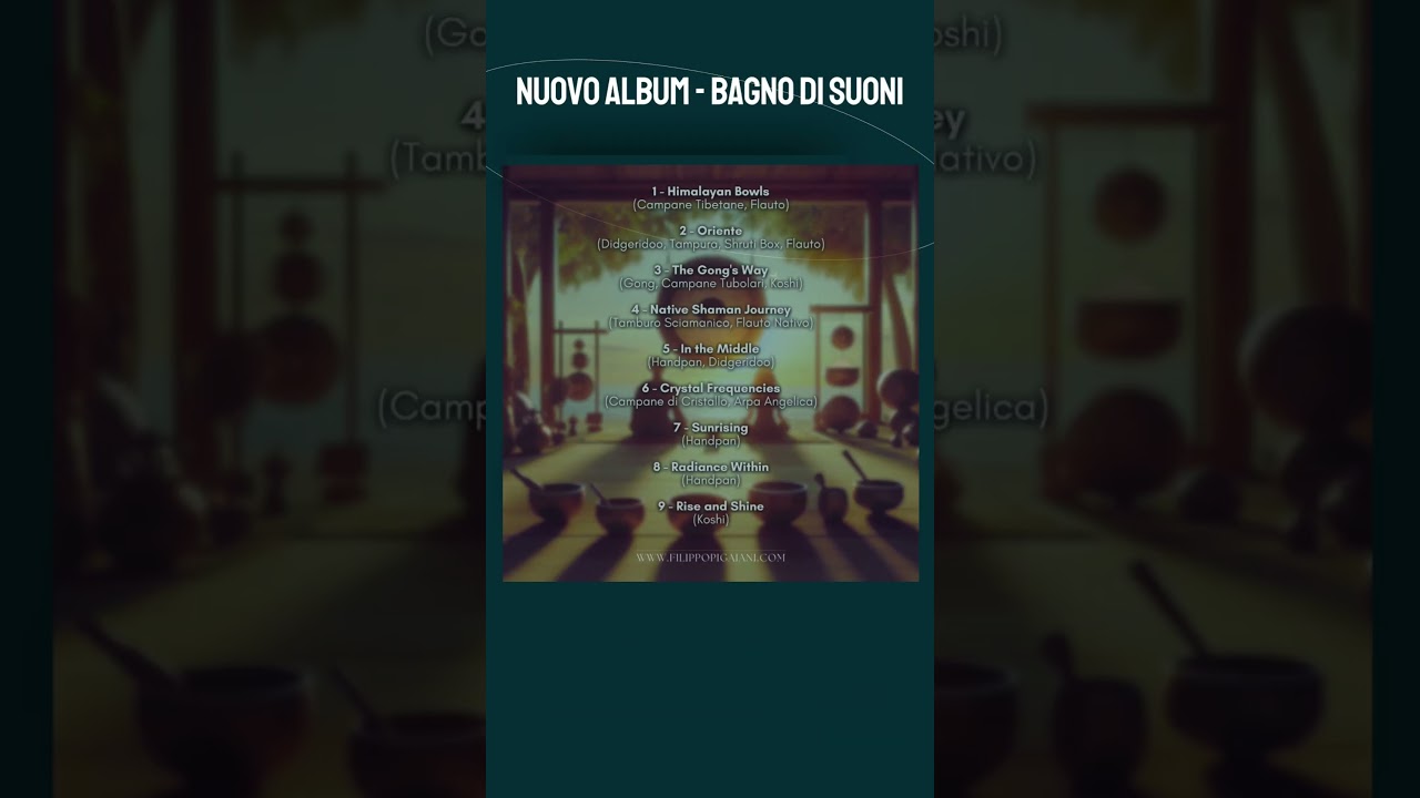 🎶 *Nuovo Album: Un Viaggio nel Bagno di Suoni*🎶