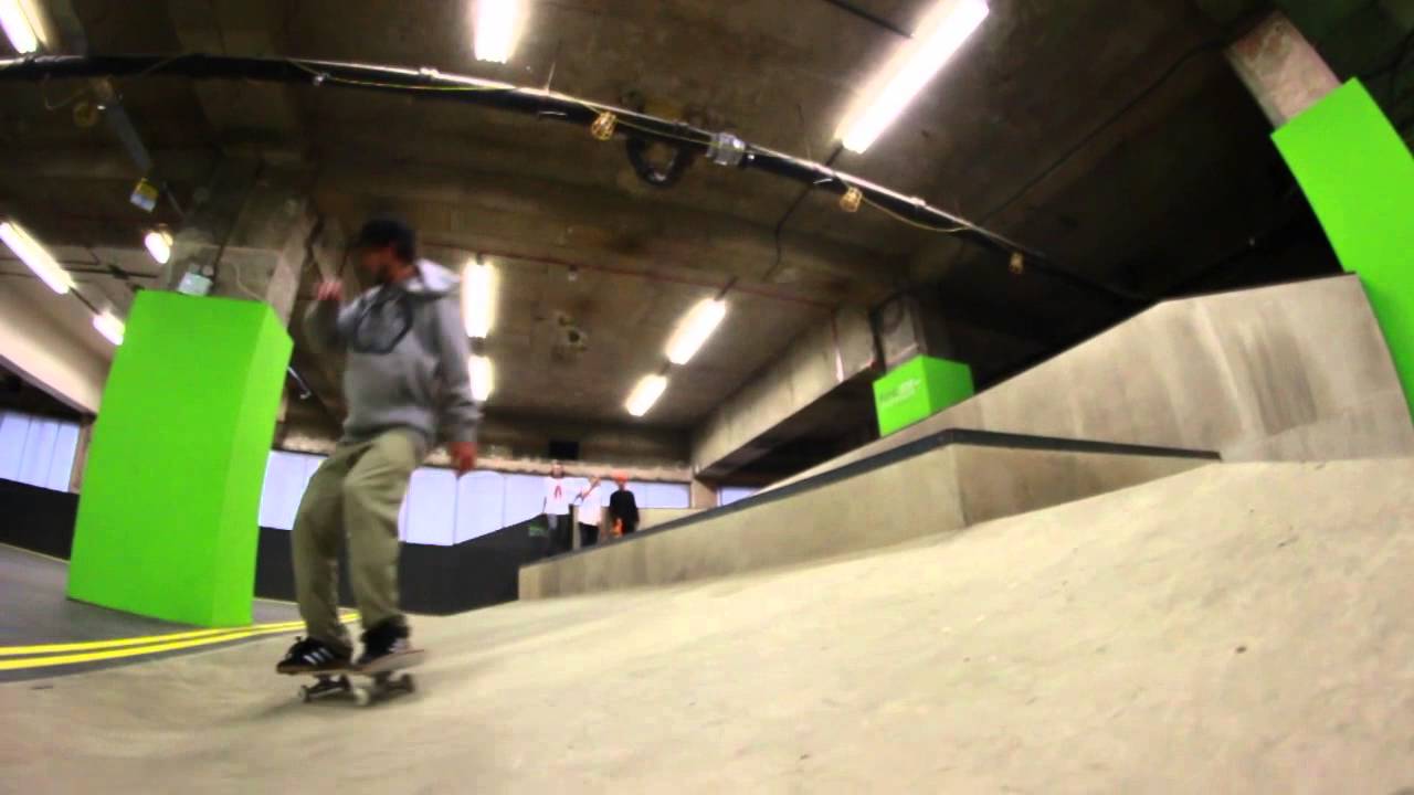 Inside the HTC One Skate Park