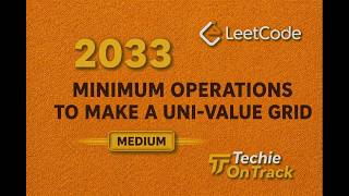 2033. Minimum Operations to Make a Uni-Value Grid | POTD 28 April 2026 | C++ | Leetcode