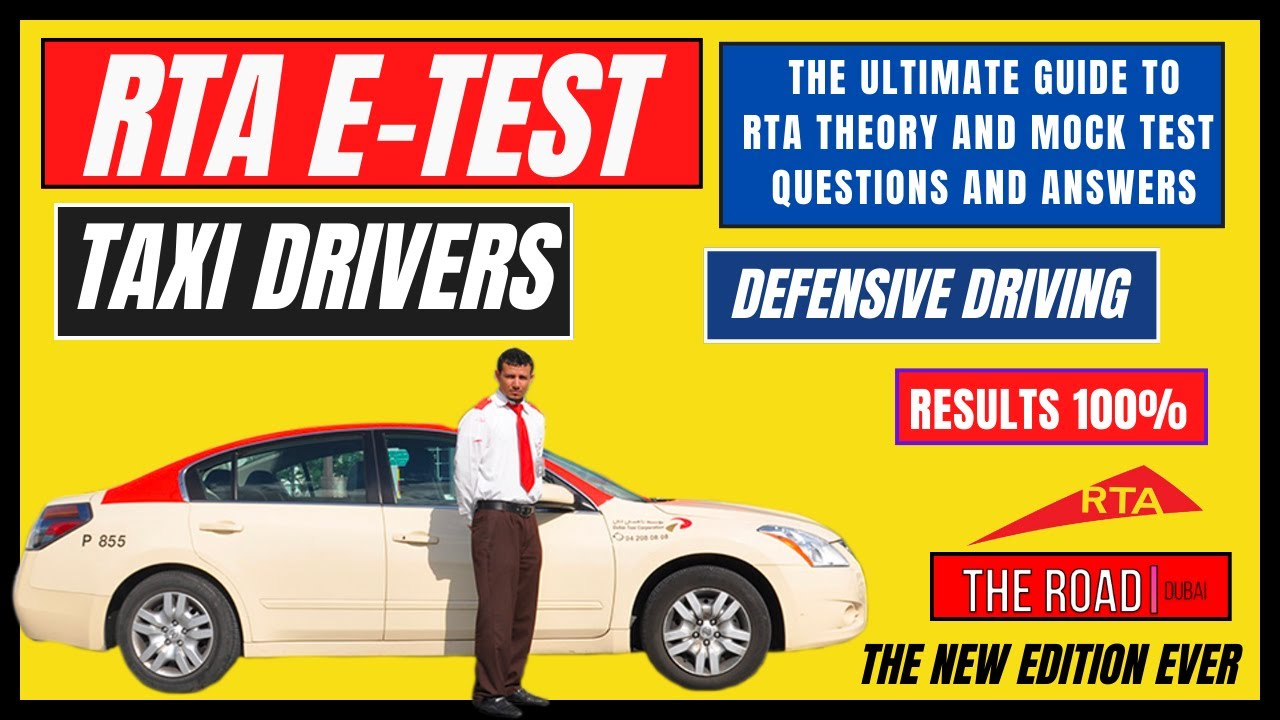 RTA E Test for Taxi Driver 2023 | Defensive Driving | 