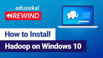 Hadoop installeren op Windows 10 | Hadoop-installatiehandleiding | Edureka | Big Data Rewind - 2