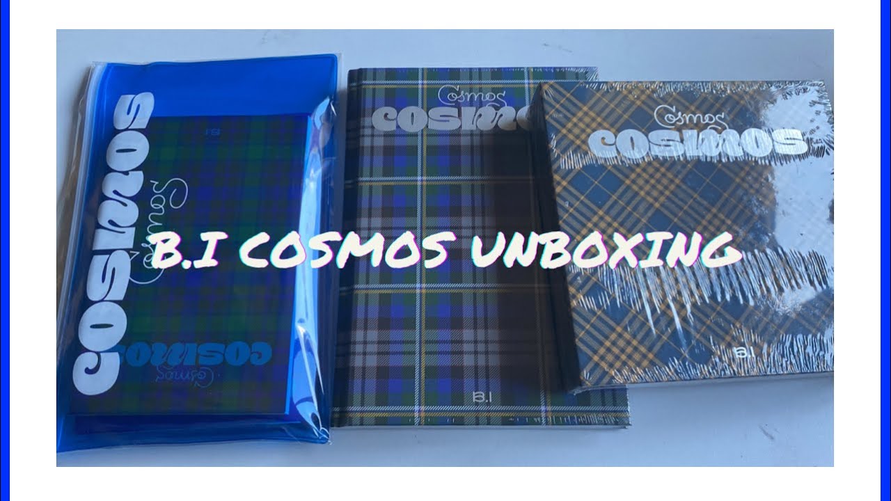 ✨ B.I half album cosmos unboxing ✨