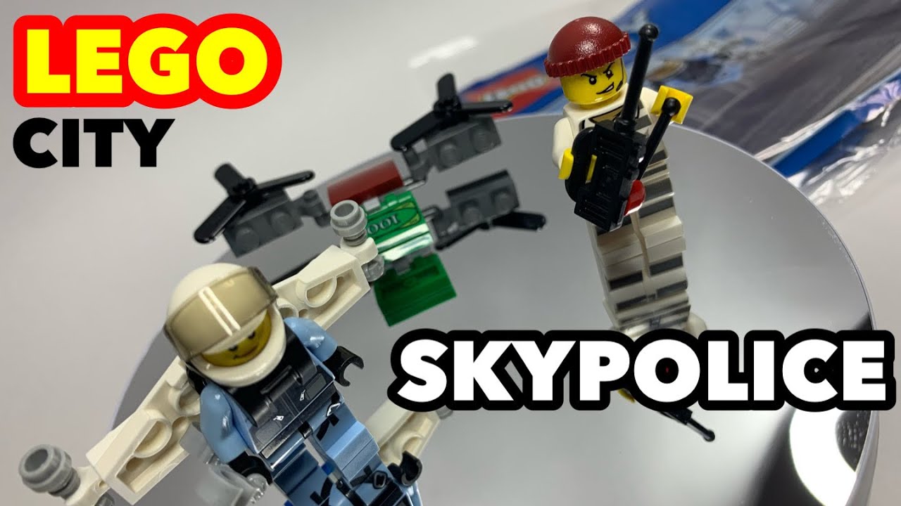 LEGO CITY 30362 SKY POLICE build / レゴ ブロック シティ 警察 ジャンプバック　強盗 組み立て